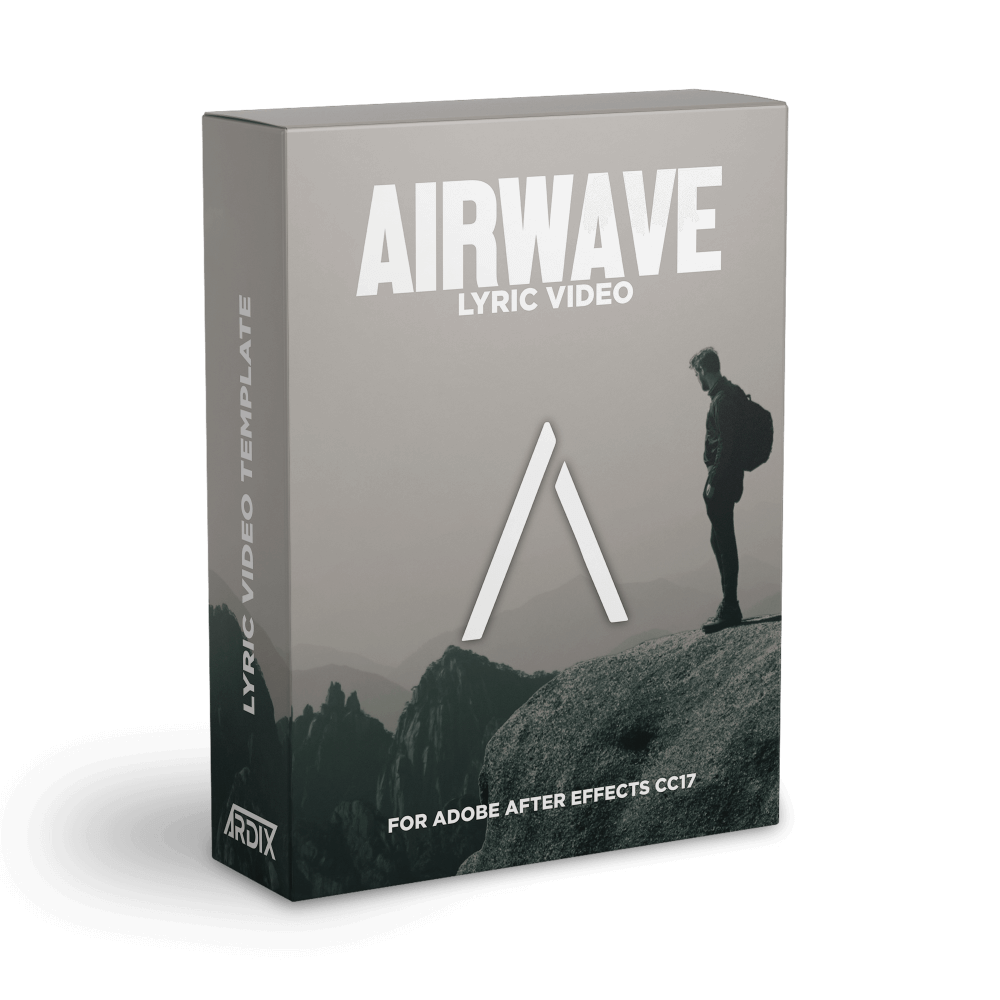 AirwaveMusicTV Lyric Video Cover